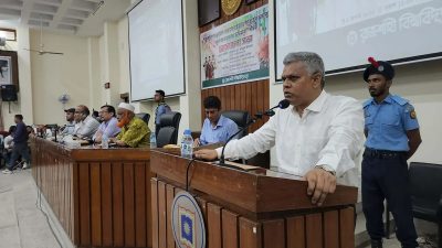 ফ্যাসিবাদ পুনরুত্থানের সুযোগ সৃষ্টি না করার আহ্বান রাবি উপাচার্যের