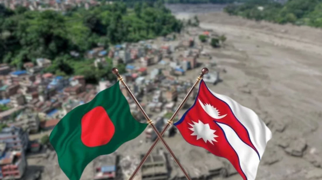 বন্যায় ক্ষতিগ্রস্ত নেপালকে ১ মিলিয়ন ডলার সহায়তা দিলো বাংলাদেশ
