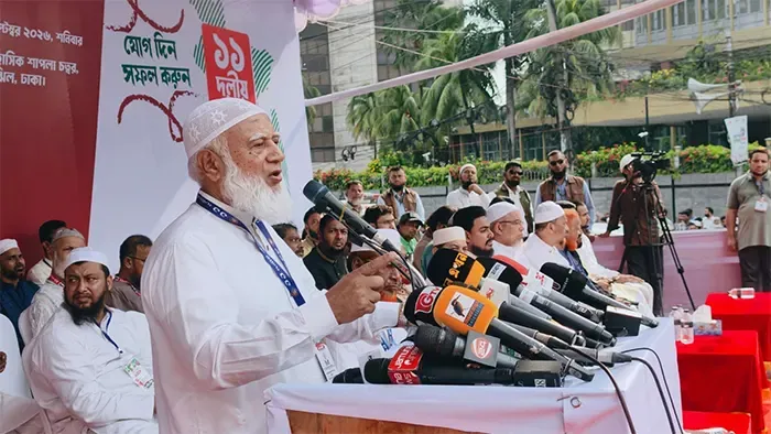 গন্তব্যে পৌঁছাতে কোনো বাধাকেই পরোয়া করবো না: জামায়াত আমীর