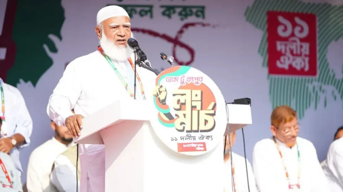 ‘দাবি আদায় না করে ঘরে ফিরব না’: শফিকুর রহমান