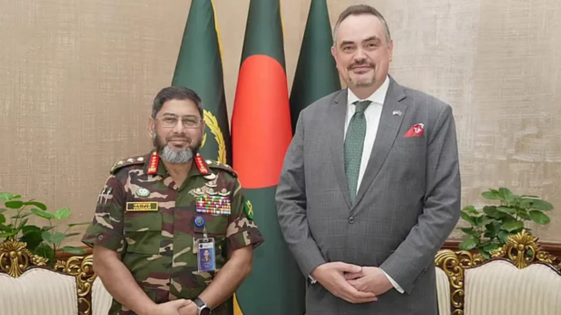 সেনাপ্রধানের সঙ্গে মার্কিন রাষ্ট্রদূতের সাক্ষাৎ