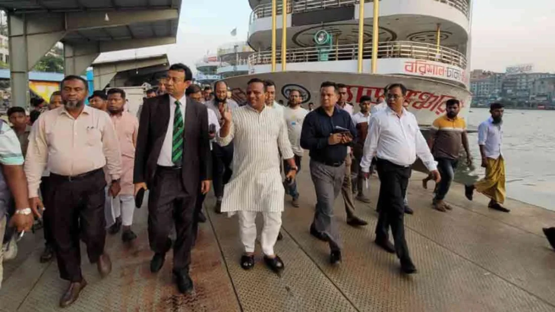 সদরঘাটে অতিরিক্ত ভাড়া আদায় করলে কঠোর ব্যবস্থা: নৌ প্রতিমন্ত্রী