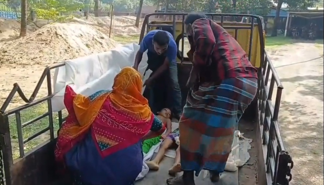 সুনামগঞ্জের তাহিরপুরে কীটনাশক খাইয়ে তিন অবুঝ সন্তানকে হত্যা,পিতার অবস্হা আশংকাজনক
