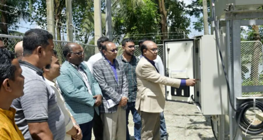 নোবিপ্রবিতে বিদ্যুৎ উপকেন্দ্র উদ্বোধন, শুরু নিরবচ্ছিন্ন বিদ্যুৎ সরবরাহ