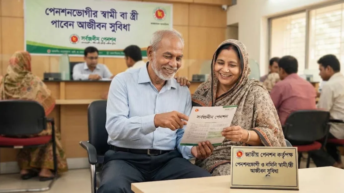 সর্বজনীন পেনশনে আসছে নতুন সুবিধা, আজীবন পেনশন পাবেন স্বামী-স্ত্রী