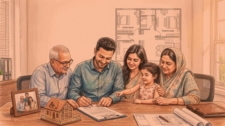কন্যার নামে সম্পত্তি দিয়েও আজীবন ভোগ করতে পারবেন বাবা-মা