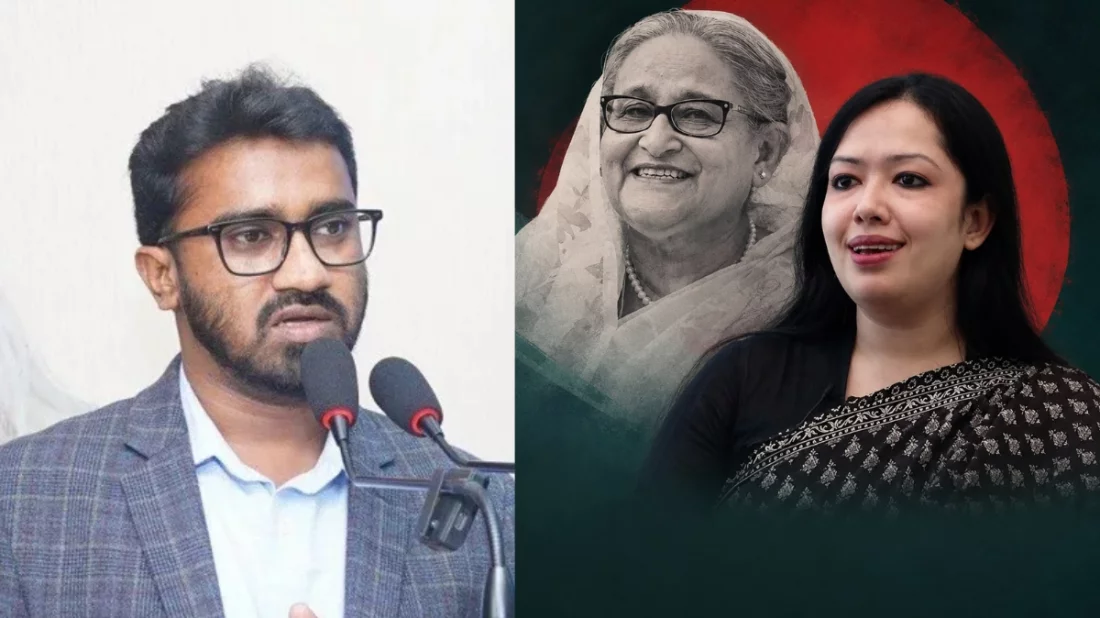 রুমিন ফারহানার মধ্যে শেখ হাসিনার ছায়া দেখছেন রাশেদ খাঁন