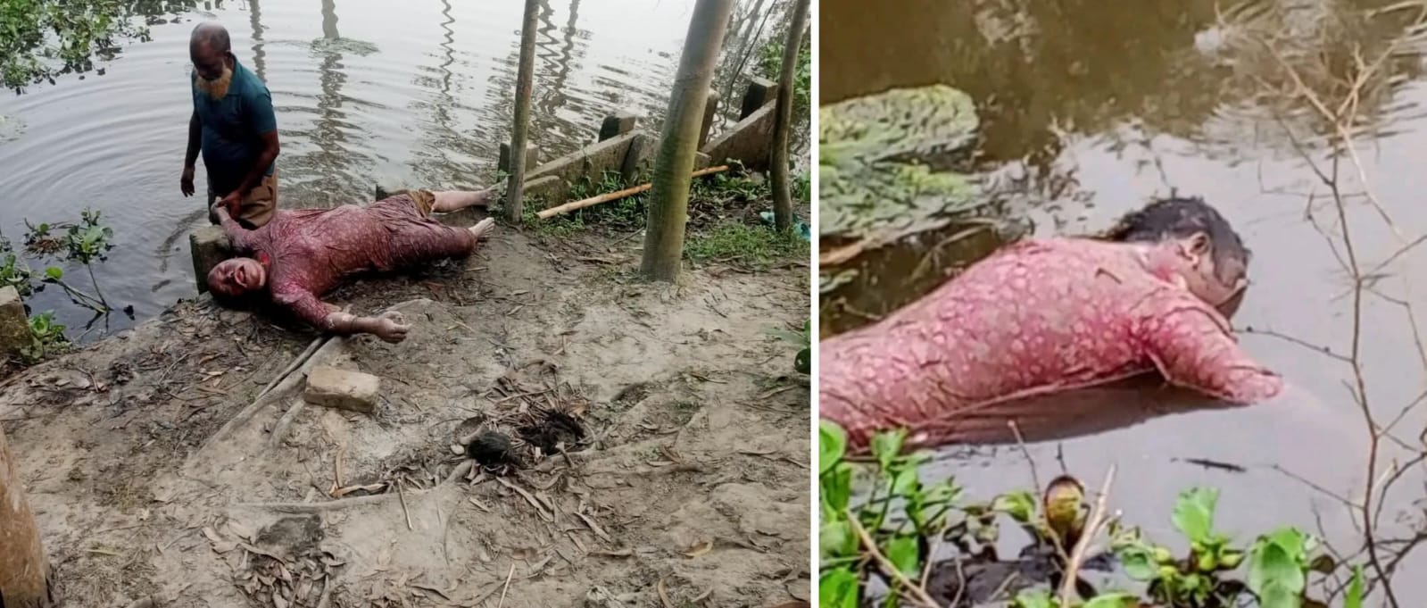 সাদুল্লাপুরে ব্রিজের নিচে পানিতে ভাসমান অবস্থায় অজ্ঞাতপরিচয় এক নারীর মরদেহ উদ্ধার