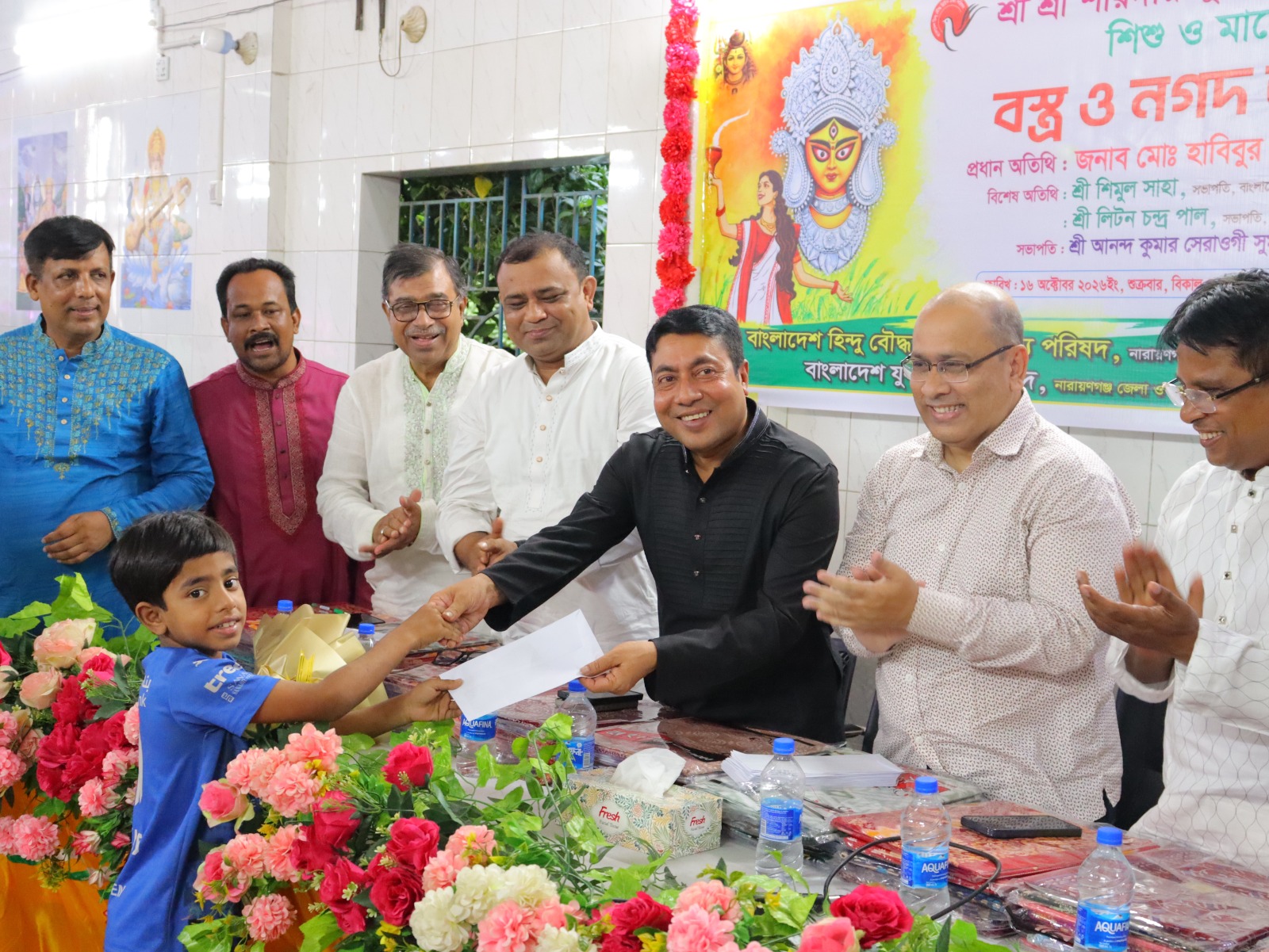 শারদীয় দুর্গোৎসব পারস্পরিক ধর্মীয় সম্প্রীতির অনন্য প্রকাশ : পুলিশ সুপার হাবিবুর রহমান