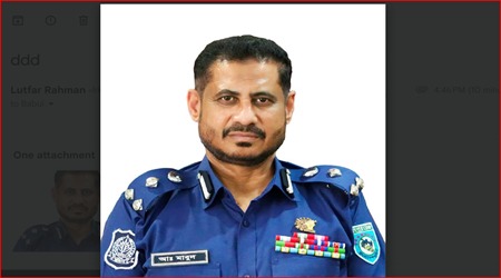 রংপুর বিভাগে শান্তিপূর্ণভাবে দুর্গাপূজা সম্পন্ন হওয়ায় রেঞ্জ ডিআইজির কৃতজ্ঞতা