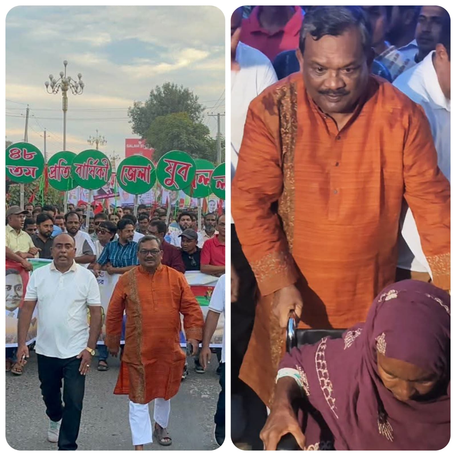 লালমনিরহাটে যুবদলের ৪৮তম প্রতিষ্ঠাবার্ষিকী পালিত, বর্ণাঢ্য র‍্যালি ও হুইলচেয়ার বিতরণ