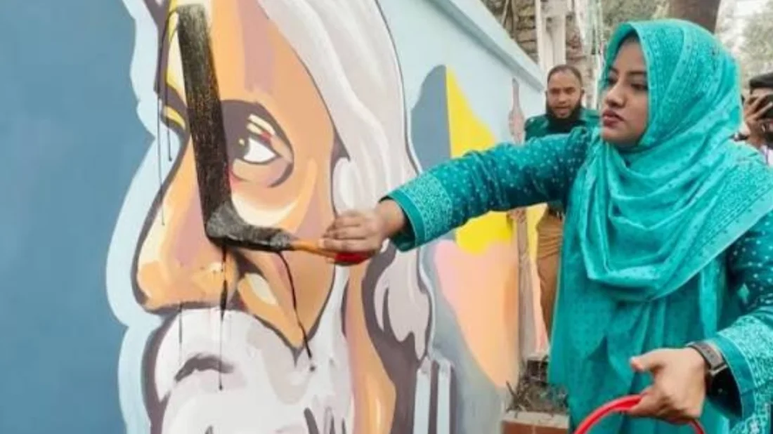 রবীন্দ্রনাথের গ্রাফিতি মোছা ও সাংস্কৃতিক অনুষ্ঠানে বাধা, হাইকোর্টে রিট