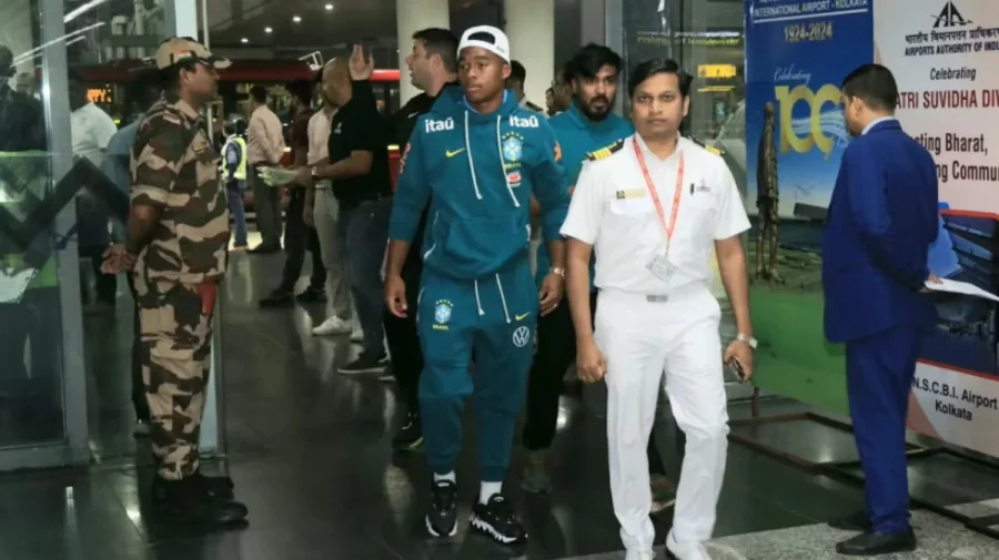 কড়া নিরাপত্তায় কলকাতায় ব্রাজিল, ভারতের বিপক্ষে ম্যাচ শনিবার