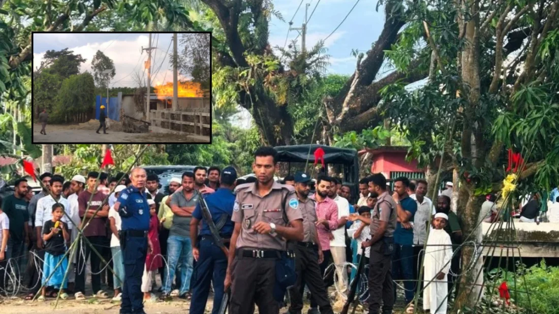 ইনানীতে গ্যাসের আগুন নেভানোর চেষ্টা বিপর্যয় ডেকে আনতে পারে