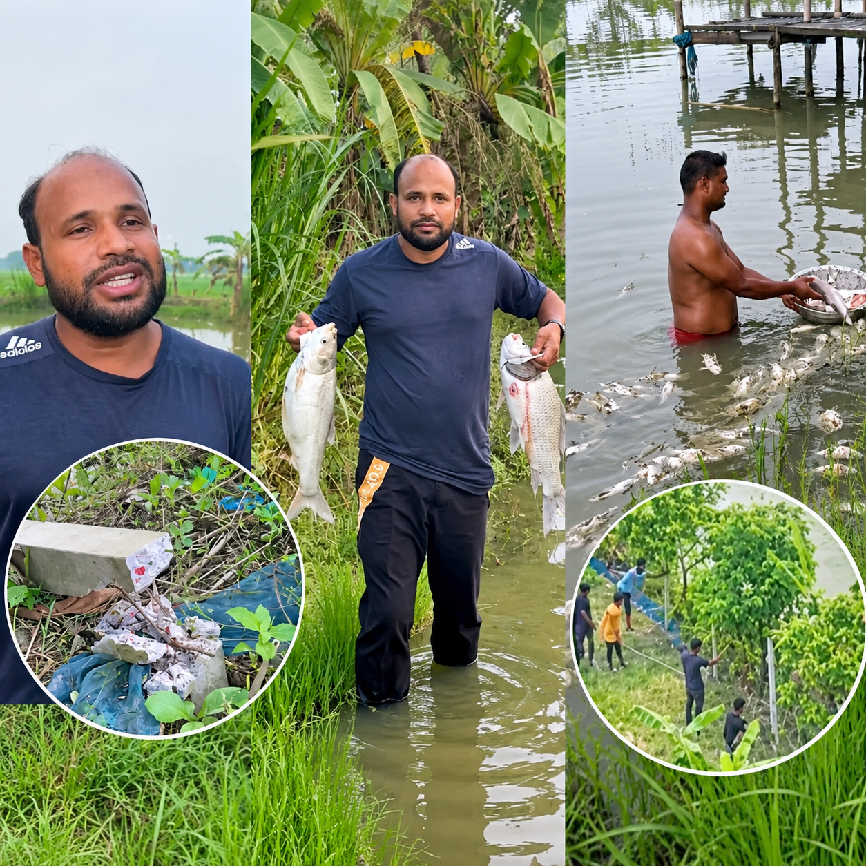 পাংশায় প্রবাসীর পুকুরের ঘের ভাওচুর ও মাছ নিধন: বিএনপি নেতা গ্রেপ্তার
